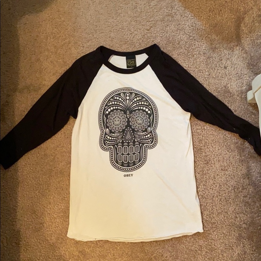 Obey Sugar Skull Shirt
